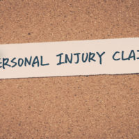 Personal injury claim Personal injury claim